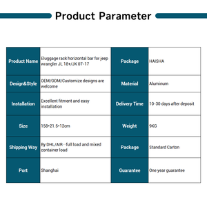 Bonne qualité et prix des barres transversales montées sur le toit pour <span class=keywords><strong>Jeep</strong></span> Wrangler 07-17JK & JL 2018 + - Product Image 2