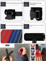 Accesorios de Fitness con Logotipo Personalizado, Banda de Resistencia, Antideslizante y Resistente al Desgaste, Protector de Muñeca Deportivo, Accesorios de Gimnasio para Hombre