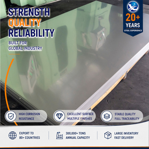 EN 10088 347H Hot Rolled Anti Fingerprint 1.0mm 2000mm Stainless Steel Sheet for Chemical Processing - Product Image 1