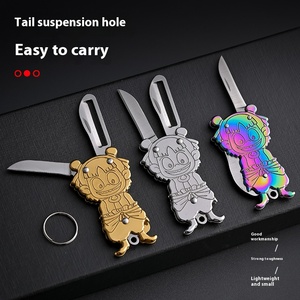 Cuchillo para pelar frutas plegable multifuncional portátil de acero inoxidable, diseño OEM personalizable para acampar al aire libre, uso de cocina DIY - Product Image 4