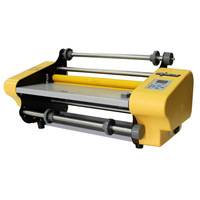 Machine à plastifier automatique à chaud FM-358, plastifieuse thermique simple ou double face pour usage de bureau