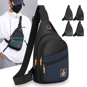 Fs Fashion Men's Chest <b>Bag</b> Oxford Cloth Large Capacity Crossbody <b>Bag</b> For Outdoor Leisure Travel Spring 2025 - Product Image 3
