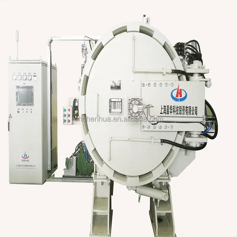 Horno de sintering de presión de gas, 9.8MPa precisa de control de temperatura, carga lateral horizontal al vacío, de alta temperatura