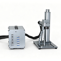 Machine de marquage laser à fibre portable 20W 30W facile à utiliser pour l'impression de codes et de dates