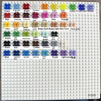 Kleine Partikel-Bausteine Pixel-Zubehör Kreisförmige Stücke 1*1 Modell 1*1 Ersatzteile Lichtperlen Autolicht-Kompatibel