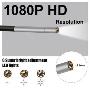 HD 4.3 inch màn hình nội soi máy ảnh tầm nhìn ban đêm không thấm nước kiểm tra đường ống CMOS cảm biến tùy chỉnh OEM ODM hỗ trợ thẻ nhớ - Product Image 2