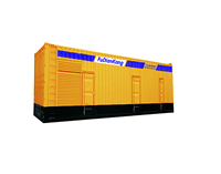 Grupo Electrógeno Diésel de Bastidor Abierto Mitsubishi SME S16R-PTAA2-C de 2200 kVA, 50 Hz, 24 V CC, Arranque Eléctrico, Cubierta Insonorizada