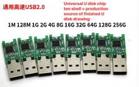 Usine en gros 100% capacité réelle qualité A puces Usb clé USB puce 128G 64G 32G 8G 3.0 2.0 clé USB Pcba