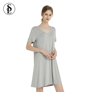 Abito <span class=keywords><strong>da</strong></span> <span class=keywords><strong>notte</strong></span> <span class=keywords><strong>da</strong></span> donna senza maniche per <span class=keywords><strong>camicia</strong></span> <span class=keywords><strong>da</strong></span> <span class=keywords><strong>notte</strong></span> <span class=keywords><strong>da</strong></span> donna <span class=keywords><strong>camicia</strong></span> <span class=keywords><strong>da</strong></span> <span class=keywords><strong>notte</strong></span> in <span class=keywords><strong>viscosa</strong></span> di bambù solido - Product Image 4