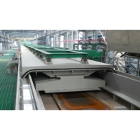 Ligne de piquage continu semi-automatique haute capacité et robuste avec machines de découpe de métaux et laminage à froid