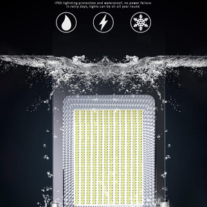 Lampadaire solaire super lumineux 200w 400w 600w 800w aluminium étanche lampe solaire led extérieure - Product Image 3