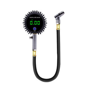 Led Digitale Bandenspanningsmeter Met Grote Luchtklep Knop Handmatige Wijzerplaat Band Drukmeter Gemaakt Van Kunststof - Product Image 4