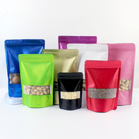 Sacs en plastique jetables multicolores refermables de qualité alimentaire pour la vente en gros – Couleurs variées (noir, vert, bleu, rouge, jaune) – Idéal pour aliments pour animaux de compagnie