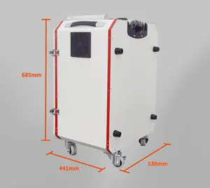 suitcase laser rust remover trade laser rust removal device air cooled cleaning machine laser paint removal for wood