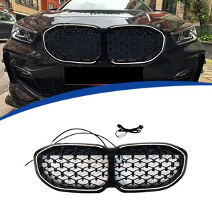 Parrilla Delantera Hexagonal Negra para BMW F40, Compatible con Modelos 2020, 2021, 2022, 2023 y 2024 de la Serie 1, Material ABS - Product Image 1