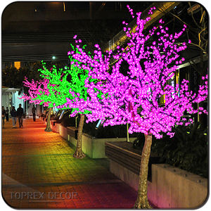 Toprex Offre Spéciale attrayant LED arbre de fleurs de cerisier éclairage artificiel en différentes couleurs Noël IP65 cote 220V tension - Product Image 4