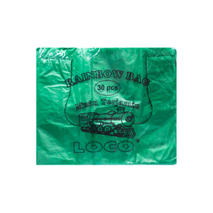 ถุงพลาสติกสีเขียวรุ้ง LOCO ให้บริการบรรจุภัณฑ์ที่สดใสและทนทาน เหมาะสำหรับการจัดเก็บผักและผลไม้ - Product Image 2