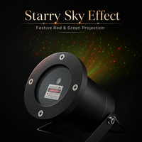 Nouveau module laser rouge et vert, composant de source lumineuse à projection d'étoiles dynamique, pour lampe de jardin extérieure et équipement d'éclairage de scène