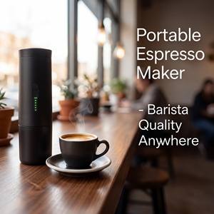 <span class=keywords><strong>Cafetera</strong></span> Espresso Semiautomática Portátil con Carga USB para Uso Doméstico, de Viaje y en la Oficina, <span class=keywords><strong>Cafetera</strong></span> Eléctrica Personalizable - Product Image 2