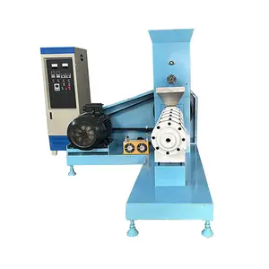 China factory direct supply dry wet type full fat soya meal extruder machine