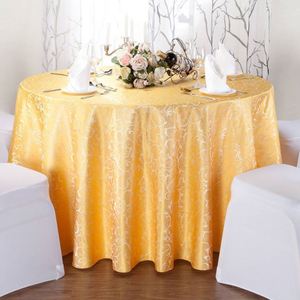 European Elegant Fashion Table Cloth Round Shape Wedding <b>Tablecloths</b> - Product Image 2