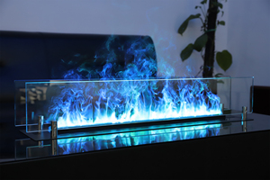<span class=keywords><strong>Cheminée</strong></span> électrique décorative Inno-Fire de 48 pouces avec flamme 3D intégrée au mur - Product Image 2