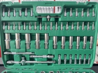Juego de Herramientas de Reparación Manual Práctico con Llave de Trinquete y 172 Piezas para Desmontaje de Automóviles, para Uso en Talleres
