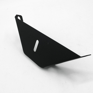 Support d'angle 5 mm noir peint, accessoire de quincaillerie non standard pour support de lit - Product Image 2