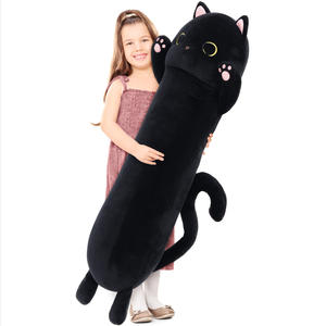 MorisMos Long Cat Body Kissen Große Cartoon Kuscheltier Plüsch tier Soft Hugging Kissen Kinder Erwachsene Freundin Geburtstag - Product Image 1