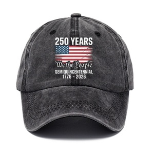 Vente chaude Vintage Print États-Unis 250e anniversaire chapeau patriotique réglable Amérique 250 anniversaire USA casquette de <span class=keywords><strong>Baseball</strong></span> - Product Image 6