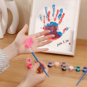 Haute qualité 10 pouces cadre Photo en bois ornements créatifs bricolage cadeau fait <span class=keywords><strong>main</strong></span> Couple bébé <span class=keywords><strong>famille</strong></span> <span class=keywords><strong>empreinte</strong></span> <span class=keywords><strong>de</strong></span> <span class=keywords><strong>main</strong></span> cadre Photo - Product Image 6