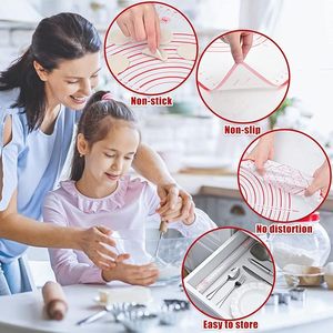 <span class=keywords><strong>Tapis</strong></span> de cuisson en silicone rouge de qualité alimentaire, écologique, 40 x 60 cm, épaisseur 0,4 mm, antidérapant, <span class=keywords><strong>pour</strong></span> étaler la <span class=keywords><strong>pâte</strong></span>, la croûte de <span class=keywords><strong>tarte</strong></span>, le fondant, et comme revêtement de four - Product Image 3