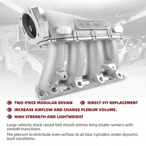 Manifold Intake Ultra Series Street untuk Mesin Honda K20A/A2/A3 K24 - Product Image 2