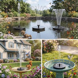 <span class=keywords><strong>Pompe</strong></span> à eau solaire autoportante AMZtime <span class=keywords><strong>pour</strong></span> bain d'oiseaux, jardin et usage extérieur - Compatible avec les aquariums, les étangs et les piscines - Product Image 3