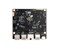 Compact RK3568 SBC 6 Couche HDI PCB 1000M Ethernet Double Affichage AI Accélération