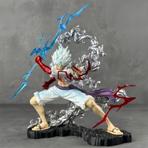 Figura Coleccionable de PVC de Anime Premium Gear 5 Nika Lightning Battle, Luffy en Pose Dinámica, Escala 1:24, para Coleccionistas y Fanáticos - Product Image 5
