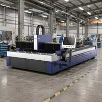 Nueva Máquina de Corte de Metal por Láser de Fibra Tipo Pórtico de Alta Calidad y Eficiencia con Alimentación Automática CNC, Control Cypcut y Refrigeración por Agua