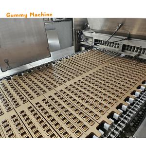Nouvel équipement de fabrication de bonbons gommeux à haute production PLC entièrement automatique Gélules premium Fabricant d'ours gommeux géant 3 ans - Product Image 5