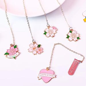 Marcapáginas de Metal con Diseño Creativo de Dibujos Animados, Moderno y Bonito, Chapado en Oro, de Aleación de Zinc de Alta Calidad, Personalizable, para Recuerdo - Product Image 2