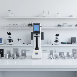 ISO6506 ASTM E10 HBS-3000AET בקרת מחשב דיגיטלית בודק קשיות ברינל מכונת בדיקת קשיות אוניברסלית של סגסוגת מתכת - Product Image 2