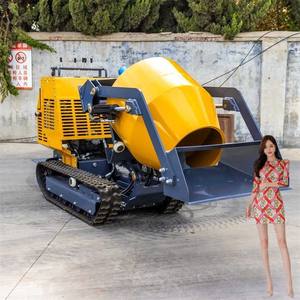 Máquina mezcladora de concreto Precio 1m3 Mezcladoras de concreto portátiles con motor diésel Mini mezcladora de concreto portátil - Product Image 1
