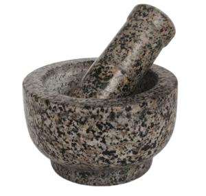<span class=keywords><strong>Molcajete</strong></span> de Granito de Alta Calidad de 6.5 Pulgadas con Mortero y Pilón, Ecológico y Sostenible, para Moler Hierbas y Especias - Product Image 6
