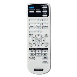 <span class=keywords><strong>รีโมท</strong></span>คอนโทรลโปรเจคเตอร์อเนกประสงค์สำหรับ <span class=keywords><strong>EPSON</strong></span> 1599176 EX3220 EX5220 EX5230 EX6220 EX7220 725HD 730HD - Product Image 1