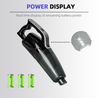 Aspirateur balai sans fil portable, aspirateur sec et humide léger pour la maison, les sols durs, les tapis et le nettoyage de la voiture