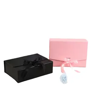 定制花朵手链耳垂包装瓦楞纸箱，带塑料托盘的盒子/小巧克力礼品盒/