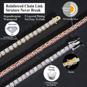 Цепочка из муассанита - Product Image 4