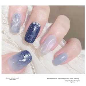 Móng tay nghệ thuật nhựa giấy mảnh 3D hợp thời trang mới <span class=keywords><strong>Ice</strong></span> <span class=keywords><strong>Cube</strong></span> kẹo long lanh óng ánh trái tim ngôi sao móng tay trang trí dán - Product Image 4