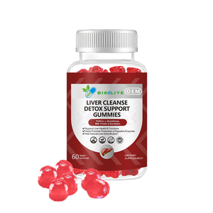 Gummies Détox Foie Marque Blanche OEM – 60 Gummies Véganes Formule <span class=keywords><strong>TUDCA</strong></span> L-Glutathion pour le Soutien à la Détoxification Hépatique - Product Image 1