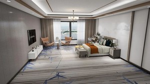 Tapis Axminster sur mesure pour projets de revêtements de sol de luxe pour hôtels et commerces - Product Image 5