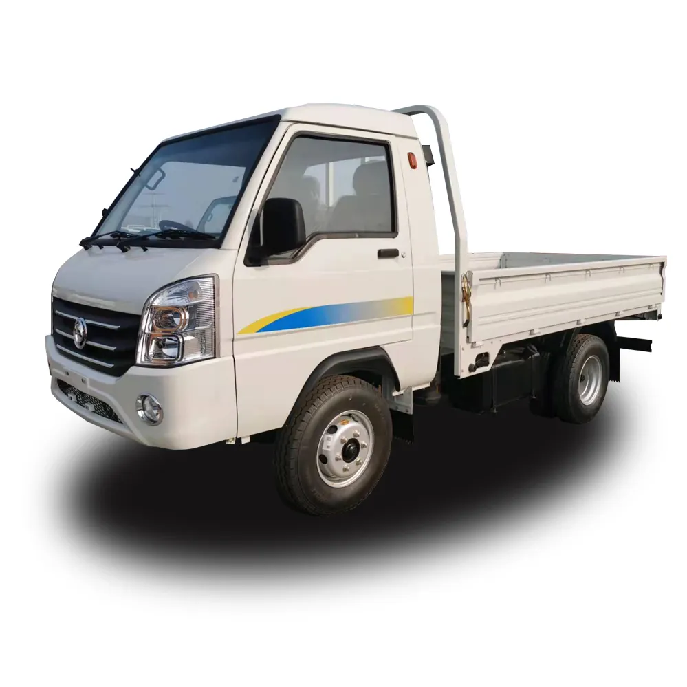 RHD Dongfeng xiaobawang บรรทุก1.5ton เครื่องยนต์ดีเซล2ผู้โดยสารคอลัมน์แผ่นรถบรรทุกในการขาย